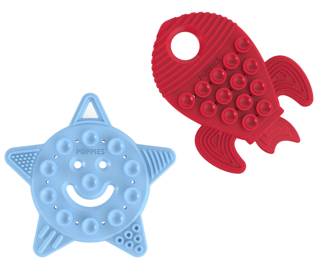 SMILEY The Star and RED The Rocket